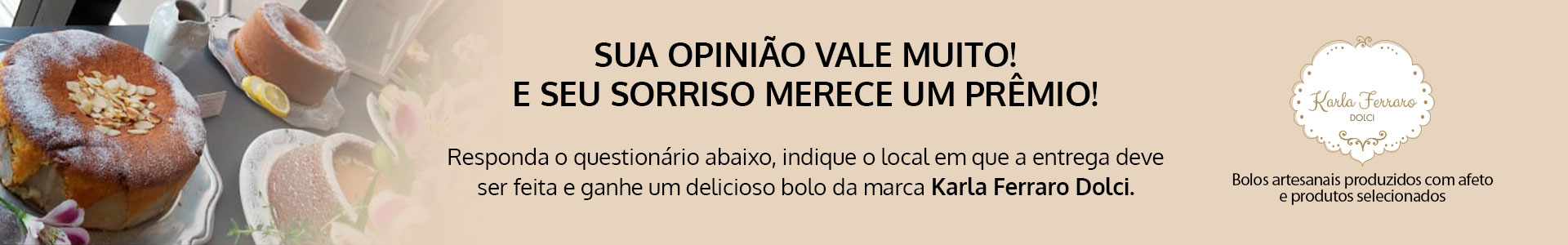 Nós queremos te ver sorrindo!