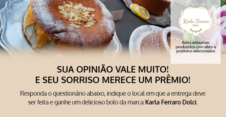 Nós queremos te ver sorrindo!